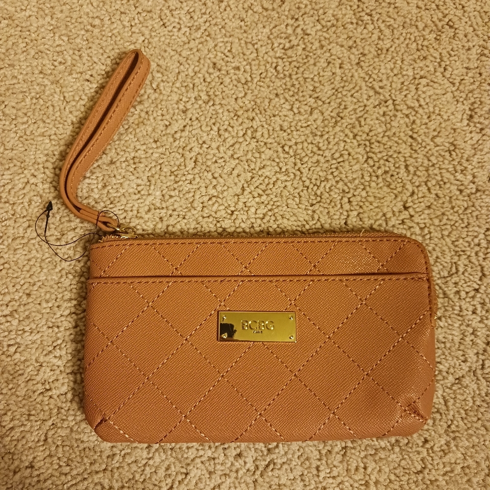 Rose Pink BCBG Paris wrist wallet